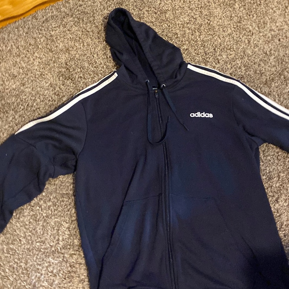 Zip up Adidas jacket